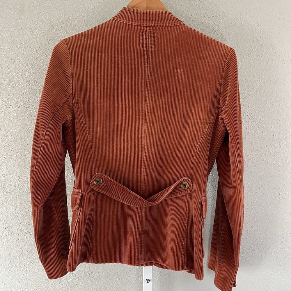 Anonymous John Carlisle corduroy Cognac Jacket  size medium - Picture 4 of 4